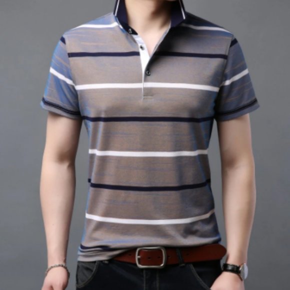 Polo Top Quality US Shirt Men 2021 New Business Wi